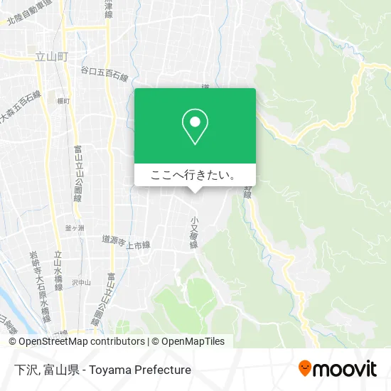 下沢地図