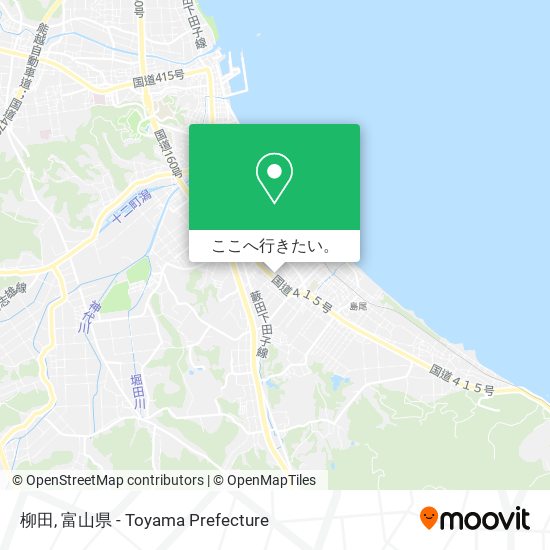 柳田地図