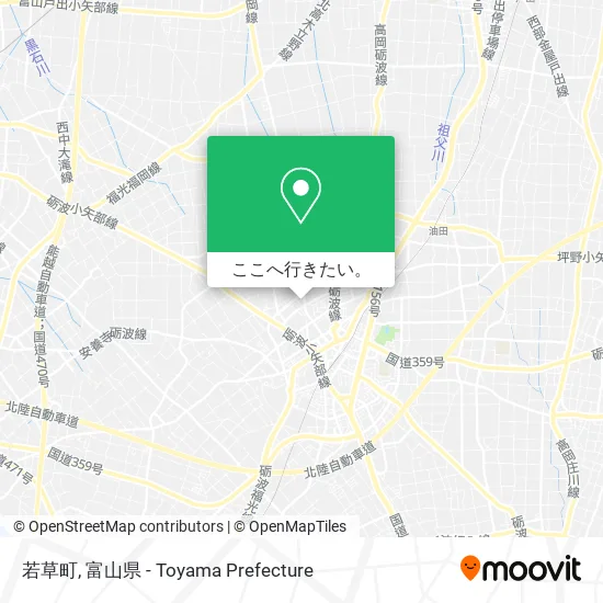 若草町地図