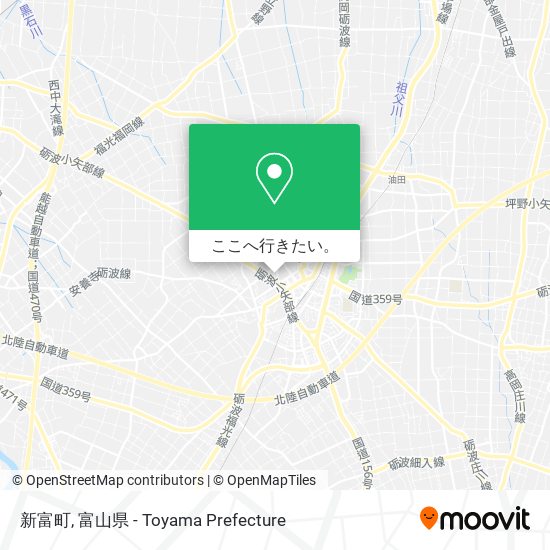 新富町地図