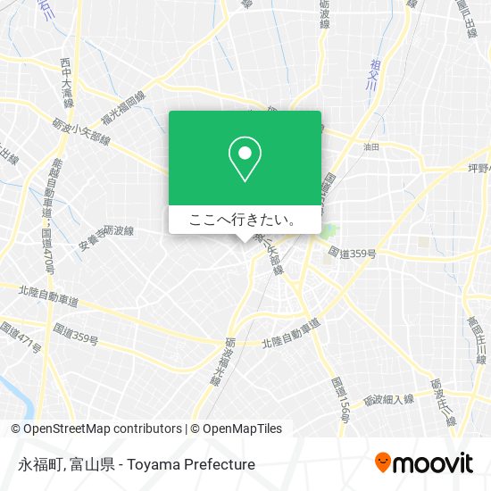 永福町地図