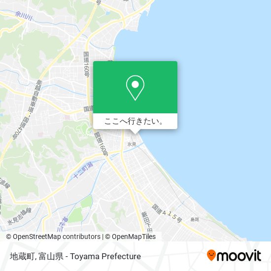 地蔵町地図