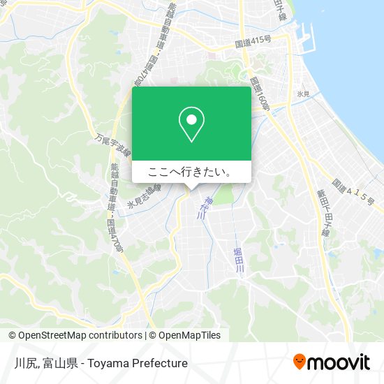 川尻地図