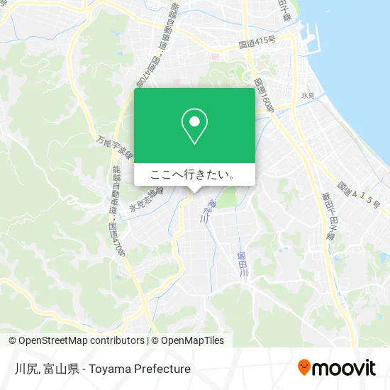川尻地図