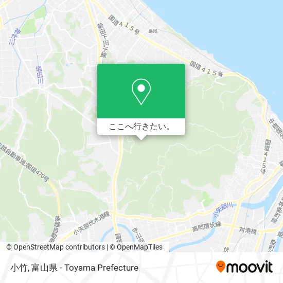小竹地図