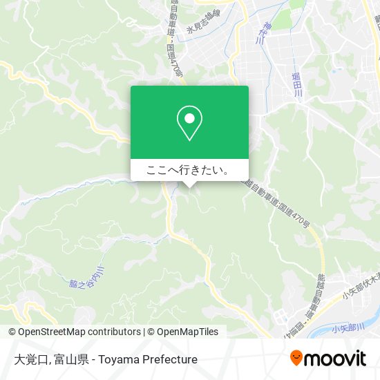 大覚口地図