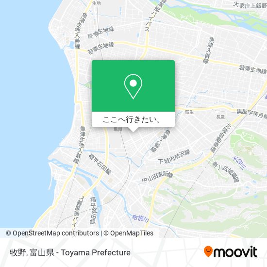 牧野地図