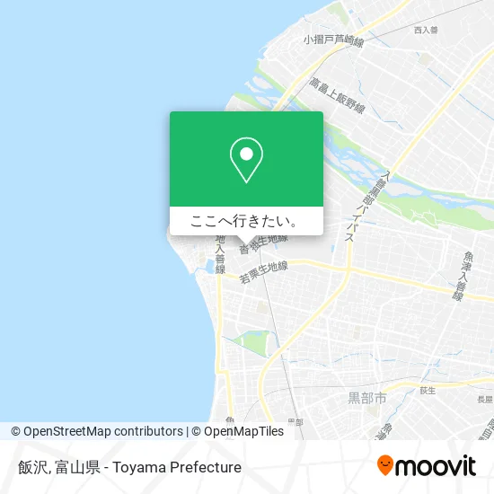 飯沢地図
