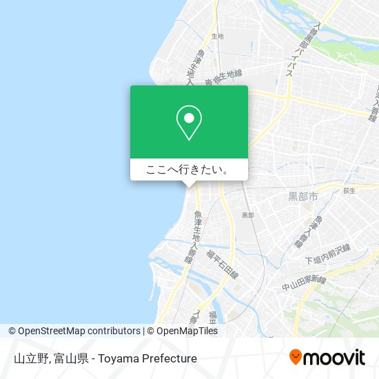 山立野地図