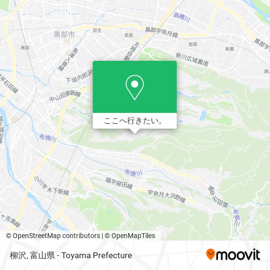 柳沢地図