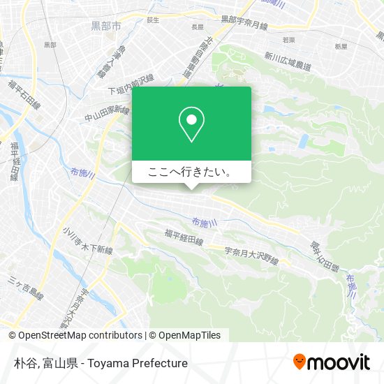 朴谷地図