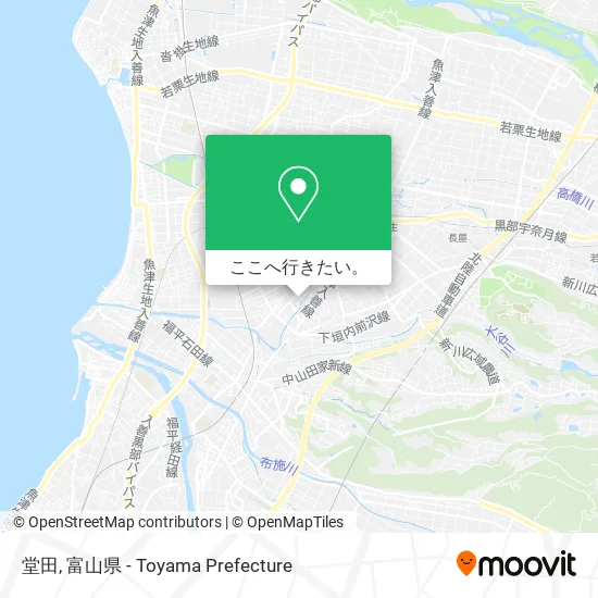 堂田地図