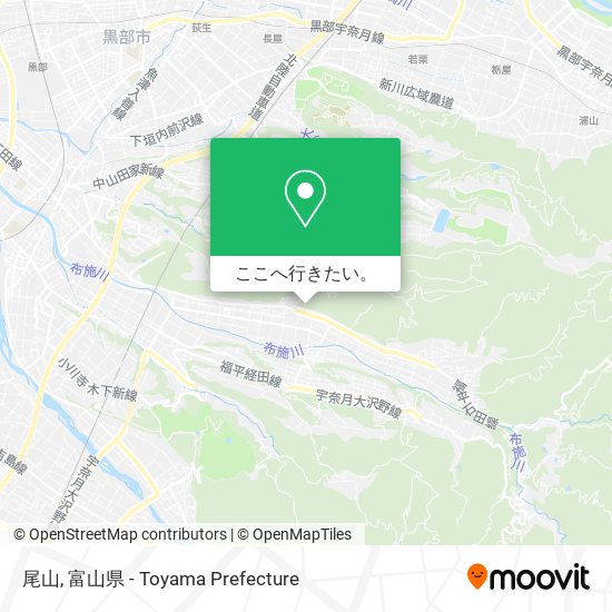 尾山地図