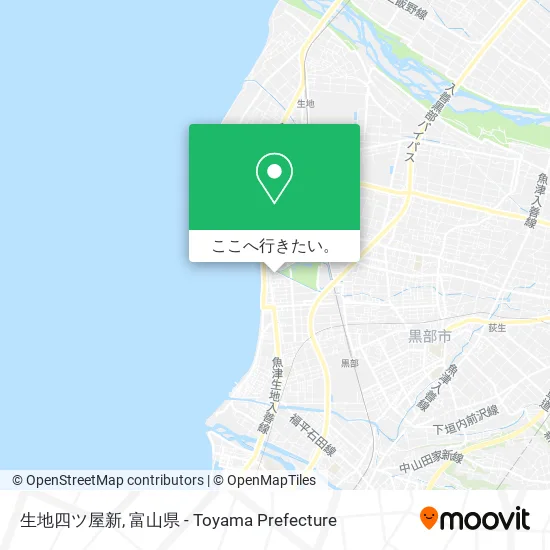 生地四ツ屋新地図