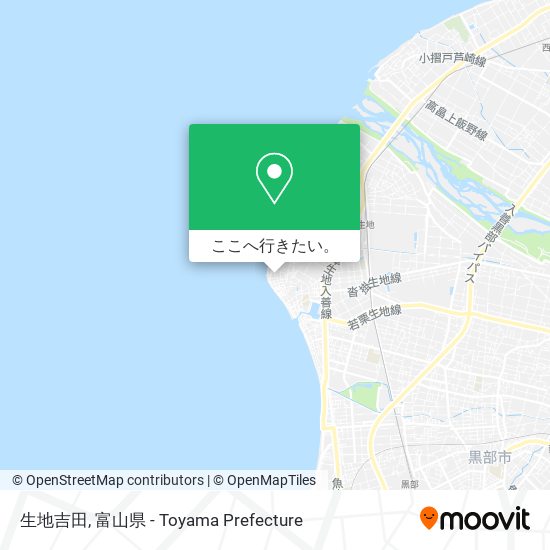 生地吉田地図