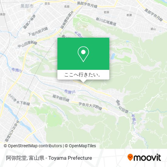 阿弥陀堂地図