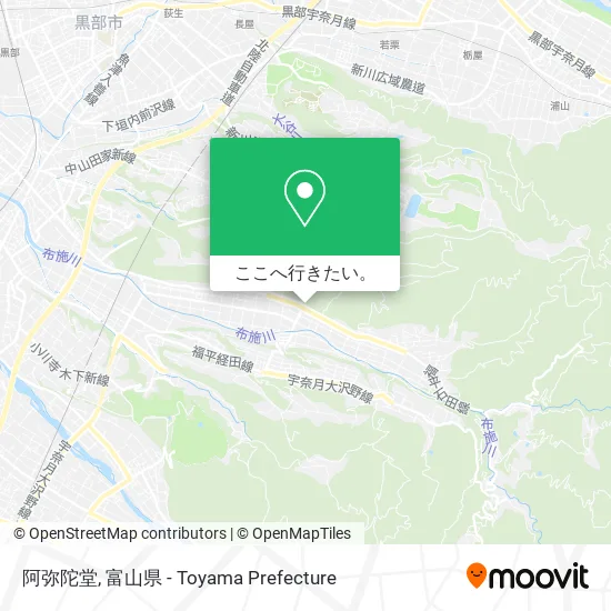 阿弥陀堂地図