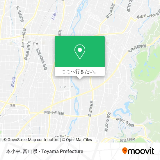 本小林地図