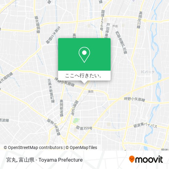 宮丸地図