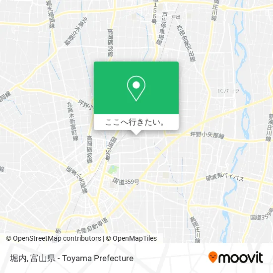 堀内地図
