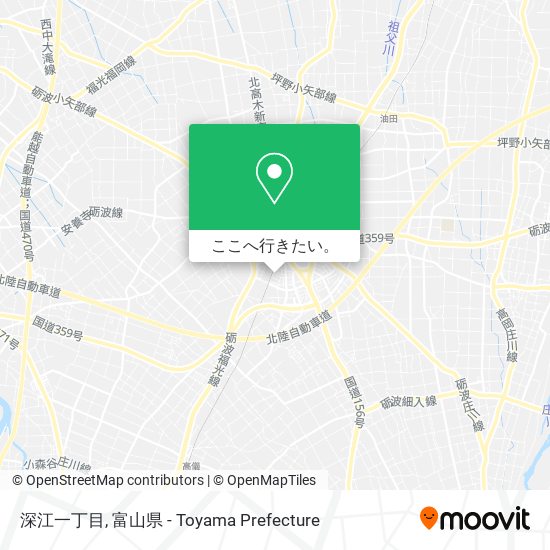 深江一丁目地図