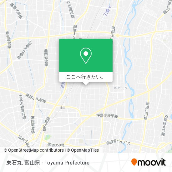 東石丸地図