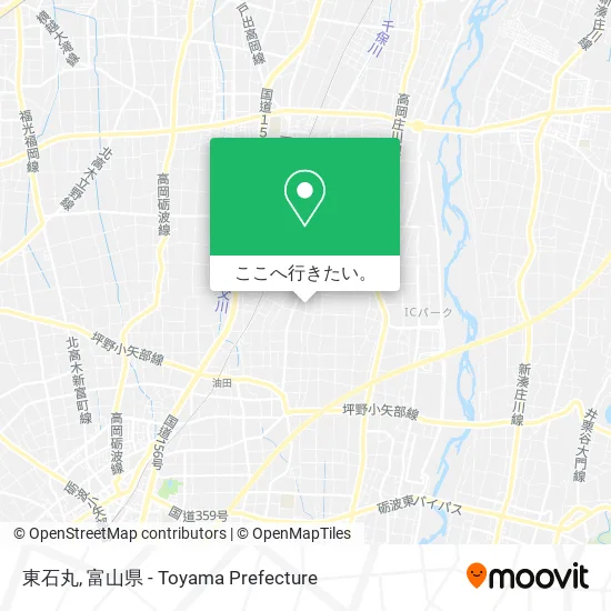 東石丸地図