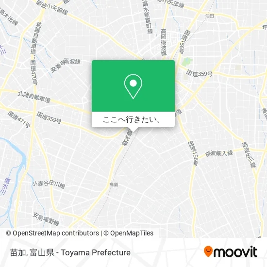 苗加地図