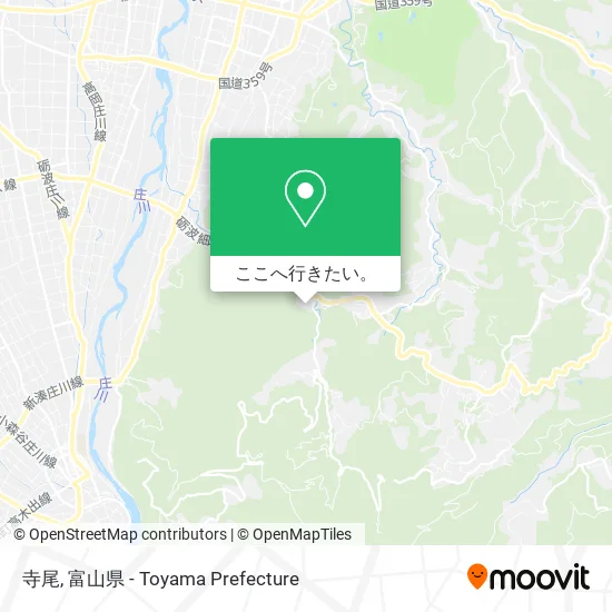 寺尾地図