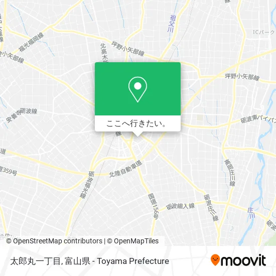 太郎丸一丁目地図
