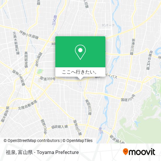祖泉地図