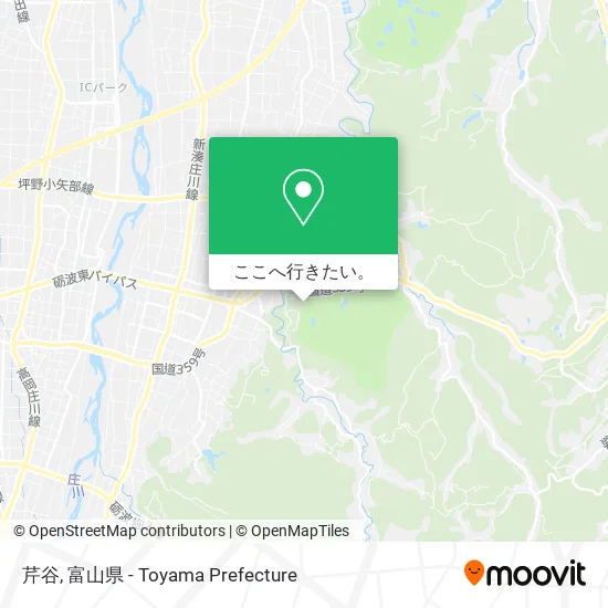 芹谷地図
