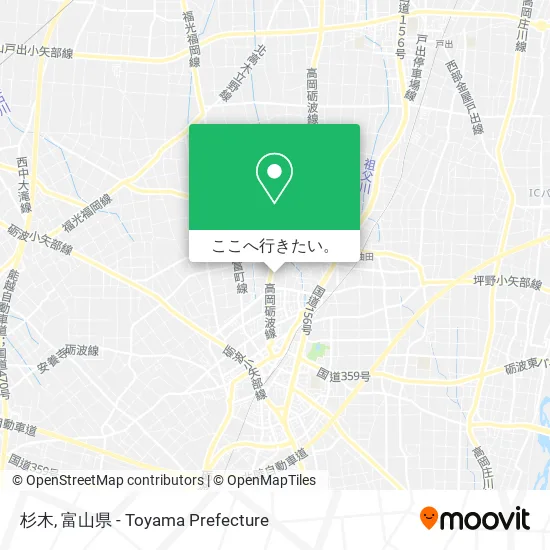 杉木地図