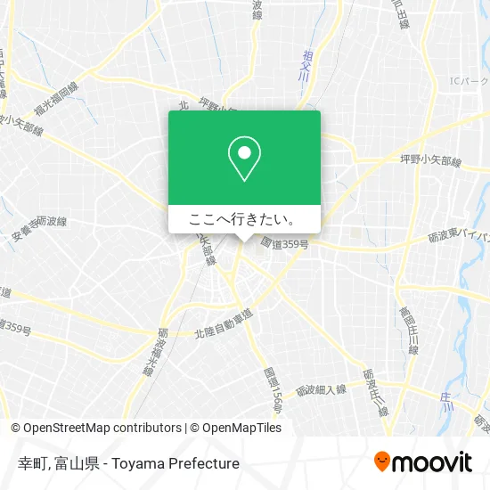 幸町地図