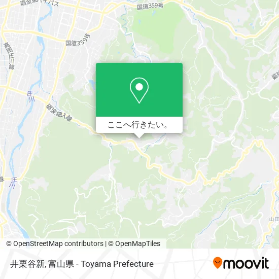 井栗谷新地図