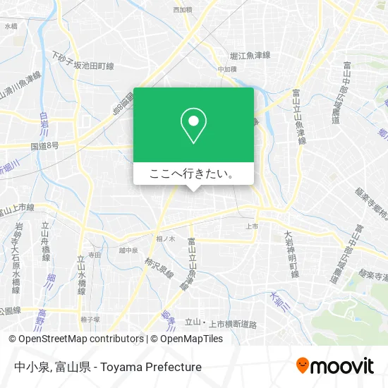 中小泉地図
