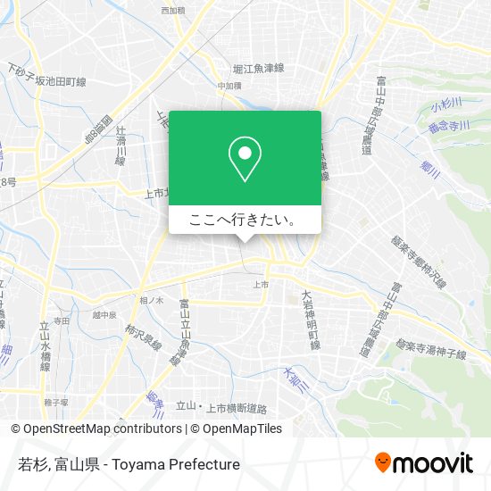 若杉地図