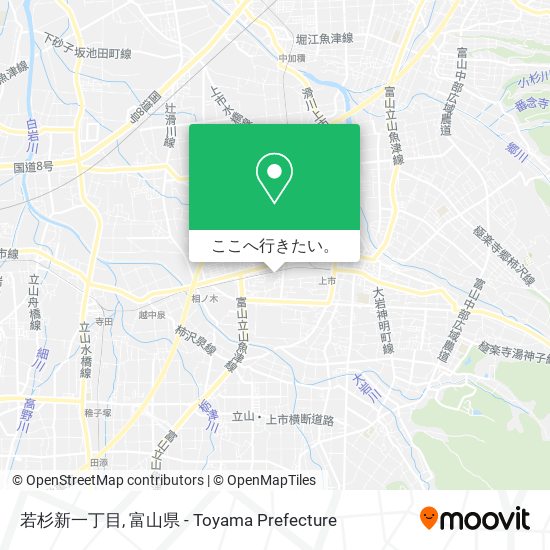 若杉新一丁目地図