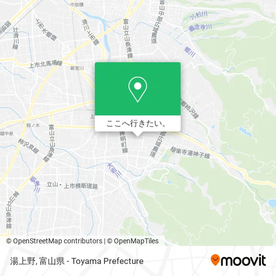 湯上野地図