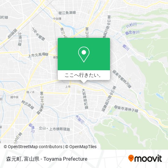 森元町地図