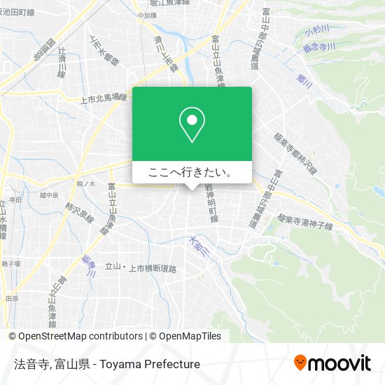 法音寺地図