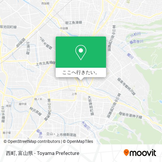 西町地図