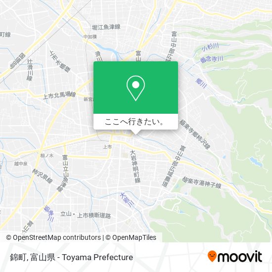 錦町地図