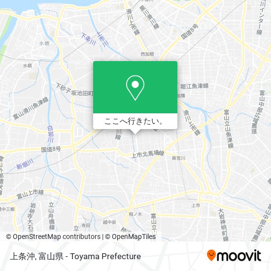 上条沖地図