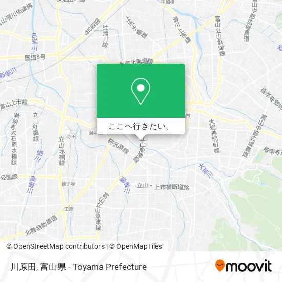 川原田地図