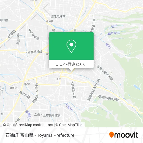 石浦町地図