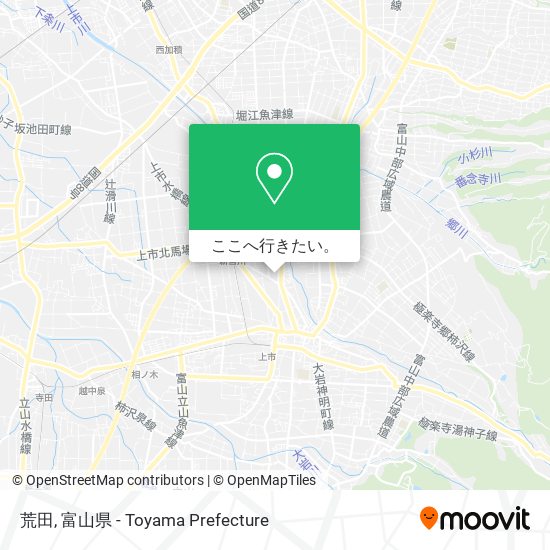 荒田地図
