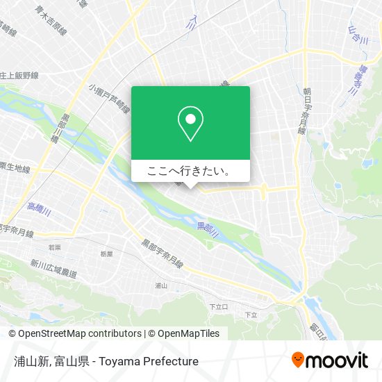 浦山新地図