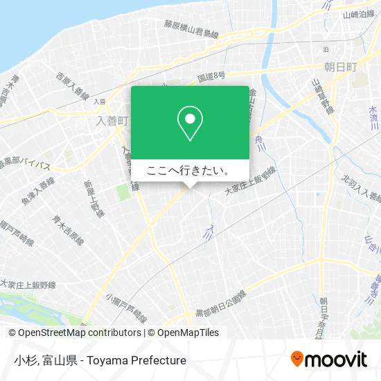 小杉地図