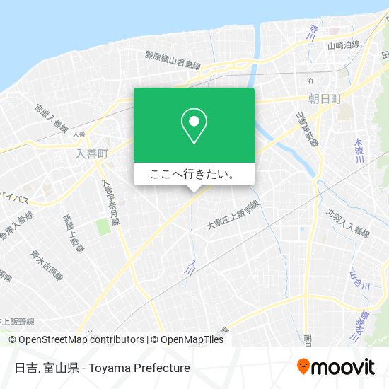日吉地図